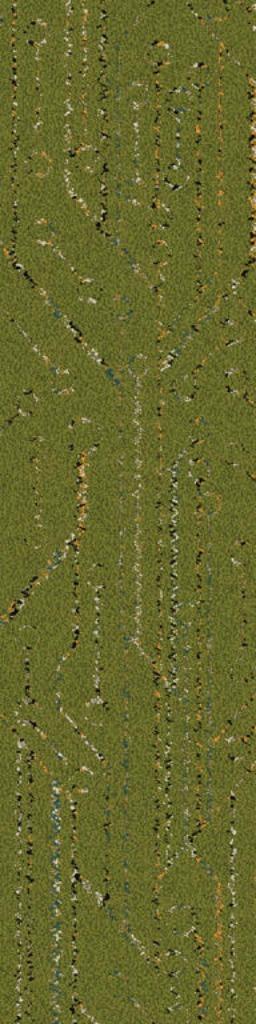 Groene 25m x 100cm tapijttegels van Interface, Huis en Inrichting, Stoffering | Vloerbedekking, Nieuw, Tapijttegels, Groen, Overige kleuren