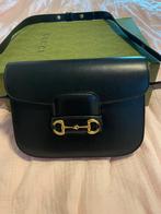Gucci tas horsebit 1955, Ophalen of Verzenden, Zo goed als nieuw, Zwart, Schoudertasje