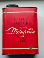 Mobylette Kaptein Amsterdam Olie blik, Verzamelen, Blikken, Ophalen of Verzenden, Gebruikt, Overige