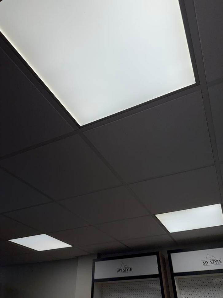Inbouw LED Plafondlamp voor Systeemplafond, Doe-het-zelf en Verbouw, Platen en Panelen, Zo goed als nieuw, Overige materialen