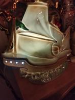 Te koop antiek porseleinen boot met verlichting puntgaaf, Ophalen