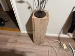 Steigerhouten Zuil, Huis en Inrichting, Woonaccessoires | Zuilen en Pilaren, Ophalen, Gebruikt