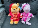 2 nieuwe Disney Winnie the Pooh en Knorretje in badjas knuf, Verzamelen, Disney, Ophalen, Winnie de Poeh of vrienden, Nieuw, Knuffel