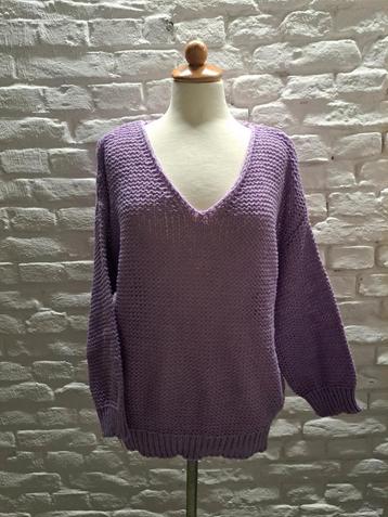Shein Curve Trui - Paars - Maat 0 XL beschikbaar voor biedingen