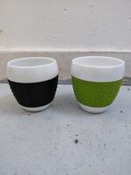 2x Bodum Pavina mokken, Huis en Inrichting, Keuken | Servies, Ophalen of Verzenden, Zo goed als nieuw, Overige stijlen, Kop(pen) en/of Schotel(s)