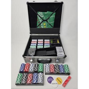 # Uitgebreide pokerset. Bijna alles is nog nieuw. Met kleed beschikbaar voor biedingen