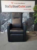 Staopstoel Easysit op draaiplateau met kantelfunctie Leder