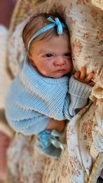 Reborn baby Gracie Mae awake, Ophalen of Verzenden, Nieuw, Babypop