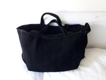 Tam Pice, hele grote suede handtas / shopper beschikbaar voor biedingen