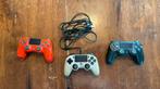 PS4 controllers 2 draadloze, 1 met draad. 2 x DEFECT, Spelcomputers en Games, Spelcomputers | Sony PlayStation Consoles | Accessoires
