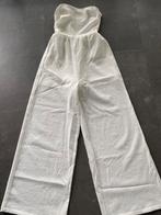 Jumpsuit strapless maat S, Ophalen of Verzenden, Zo goed als nieuw, Maat 36 (S), Wit