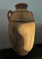 Marokkaanse aardewerk kruik sober sleets, Antiek en Kunst, Curiosa en Brocante, Ophalen