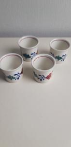 4 eierdopjes van brabants bont, Huis en Inrichting, Keuken | Servies, Overige typen, Ophalen of Verzenden, Zo goed als nieuw, Overige stijlen