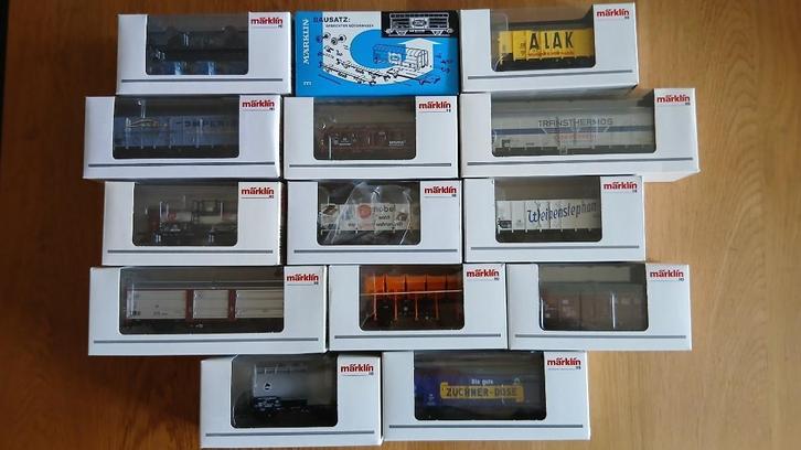 Te koop diverse Marklin Insider  wagons, Hobby en Vrije tijd, Modeltreinen | H0, Nieuw, Wagon, Wisselstroom, Märklin, NS, Ophalen of Verzenden