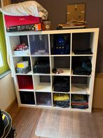 Ikea kallax kast 16 vakken, Huis en Inrichting, Kasten | Wandmeubels, Ophalen, Gebruikt, 25 tot 50 cm, Minder dan 150 cm