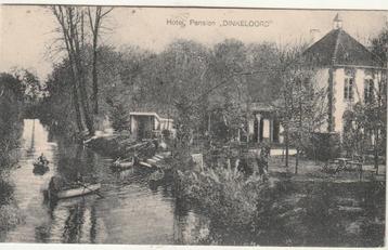 Denekamp (Ov) - Hotel, Pension, Rest. Dinkeloord, ca.1913.  beschikbaar voor biedingen