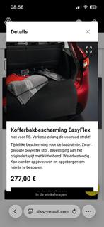 Kofferbakmat Renault Clio 4 (2009-2011) Hardback, Auto diversen, Kofferbakmatten, Ophalen of Verzenden, Gebruikt