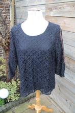 Tuniek zwart kant Gerry Weber mt 44 Vaste prijs AANBIEDING, Kleding | Dames, Blouses en Tunieken, Zwart, Maat 42/44 (L), Ophalen of Verzenden