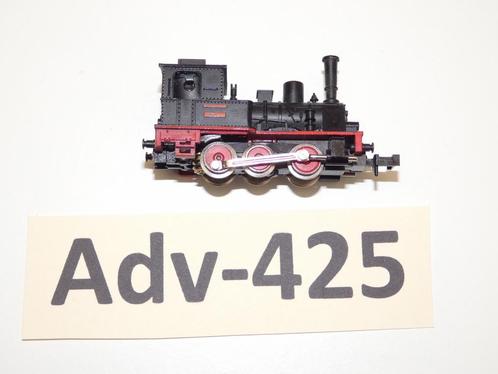 Adv-425 N Spoor Stoomtenderlocomotief 2914 Minitrix T3, Hobby en Vrije tijd, Modeltreinen | N-Spoor, Zo goed als nieuw, Locomotief