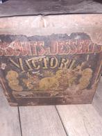 Antiek winkelblik Victoria biscuits Dordrecht, Ophalen of Verzenden, Gebruikt, Overige
