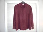 Erfo blouse maat 46 donker rood, Erfo, Maat 46/48 (XL) of groter, Ophalen of Verzenden, Zo goed als nieuw