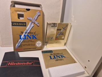 Zelda II 2 the Adventures of Link cib NES beschikbaar voor biedingen