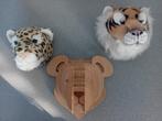 Super toffe pluche en houten dierenkoppen, Ophalen, Zo goed als nieuw, Wanddecoratie