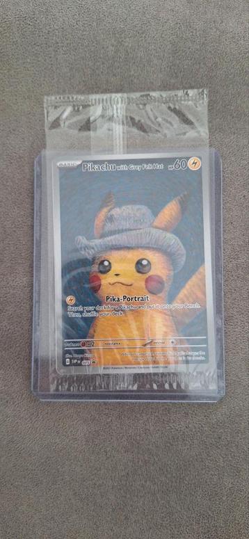 Pikachu with grey felt hat - 2 beschikbaar beschikbaar voor biedingen