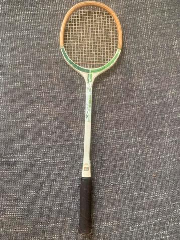 Vintage Rucanor houten tennisracket beschikbaar voor biedingen