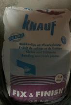 Knauf fix & finish, 25 kg zak, nieuw en ongeopend, Ophalen, Nieuw