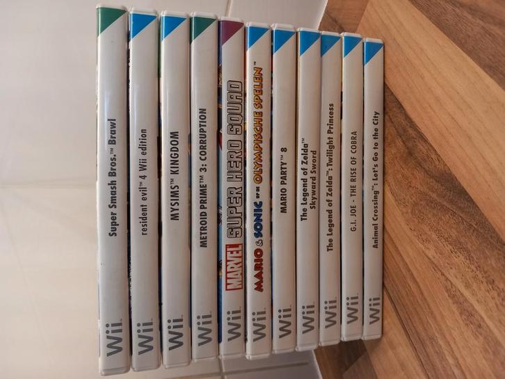 Nintendo Wii games, Spelcomputers en Games, Games | Nintendo Wii, Zo goed als nieuw, 3 spelers of meer, Vanaf 3 jaar, Ophalen