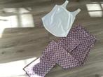 Studio Anneloes travelstof set L flair broek en top, Ophalen of Verzenden, Zo goed als nieuw, Maat 42/44 (L), Lang