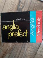 Ford Anglia de - luxe en Prefect - brochure 1959, Ford, Ophalen of Verzenden, Zo goed als nieuw, Ford