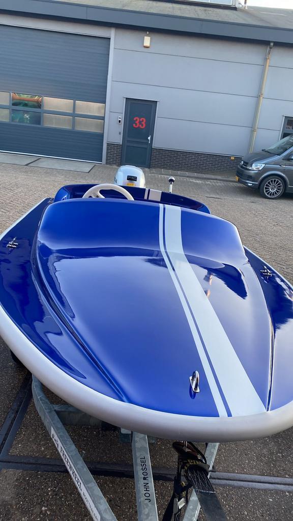 Free Fire MBL, Watersport en Boten, Speedboten, Zo goed als nieuw, 3 tot 6 meter, Benzine, Minder dan 70 pk, Polyester, Buitenboordmotor