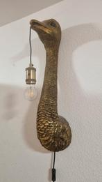 Struisvogel lamp wandlamp, Zo goed als nieuw, Ophalen