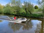 boot met motor en trailer, Watersport en Boten, Vis- en Consoleboten, Ophalen, Gebruikt, Tot 10 pk, 3 tot 6 meter