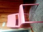 Roze ikea eetkamerstoelen, Ophalen, Kunststof, Gebruikt, Twee