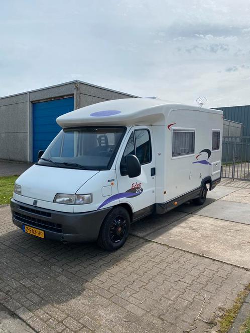 Challenger half integraal 2.8JTD Airco frans bed nette staat, Caravans en Kamperen, Campers, Bedrijf, Half-integraal, tot en met 4