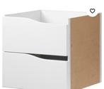 4x kallax inzet laden gleuf lades wit ikea, Huis en Inrichting, Ophalen, Zo goed als nieuw, Vierkant, Hout