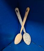 Emaille Opscheplepels - Set van 2, Antiek en Kunst, Antiek | Emaille, Ophalen of Verzenden