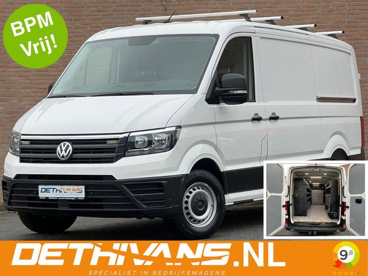 Volkswagen Crafter 2.0TDI 140PK L3H2 / Complete Inrichting /, Auto's, Bestelauto's, Bedrijf, Lease, ABS, Achteruitrijcamera, Airbags