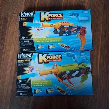 K'NEX K-FORCE K-10X + K'NEX K-FORCE Mini Cross  beschikbaar voor biedingen