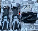 Duikset bril, snorkel, flippers & schoenen, Watersport en Boten, Ophalen of Verzenden, Zo goed als nieuw