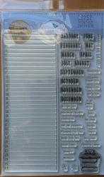 ECD planner Essentials  stamps Monthly Overview-CS252, nieuw, Ophalen of Verzenden, Nieuw, Clearstamp