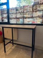 Bartafel zwarte metalen frame zo goed als nieuw, Huis en Inrichting, Ophalen, Zo goed als nieuw