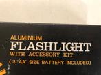 aluminium flashlighter *, Caravans en Kamperen, Zaklampen, Niet bekend, Niet bekend, Ophalen of Verzenden, Zo goed als nieuw
