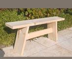 Houten bankje tuinbankje, Ophalen of Verzenden, Nieuw, Rechthoekig, Hout