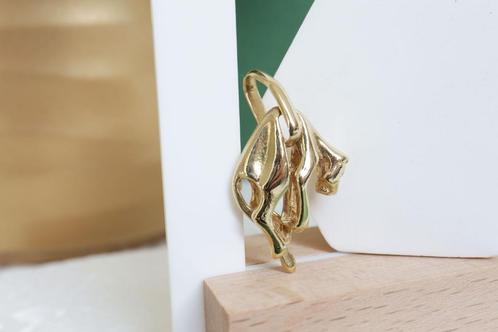 18 Karaat Gouden Panter Ketting Hanger, Sieraden, Tassen en Uiterlijk, Kettinghangers, Zo goed als nieuw, Goud, Goud, Overige voorstellingen