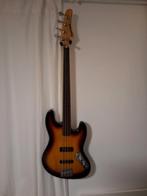 SAMICK Fretless, Muziek en Instrumenten, Snaarinstrumenten | Gitaren | Bas, Ophalen, Gebruikt