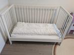 Mooie GULLIVER
Babybedje wit incl. matras en dekbed te koop!, Ophalen of Verzenden, Zo goed als nieuw, Minder dan 140 cm, Matras